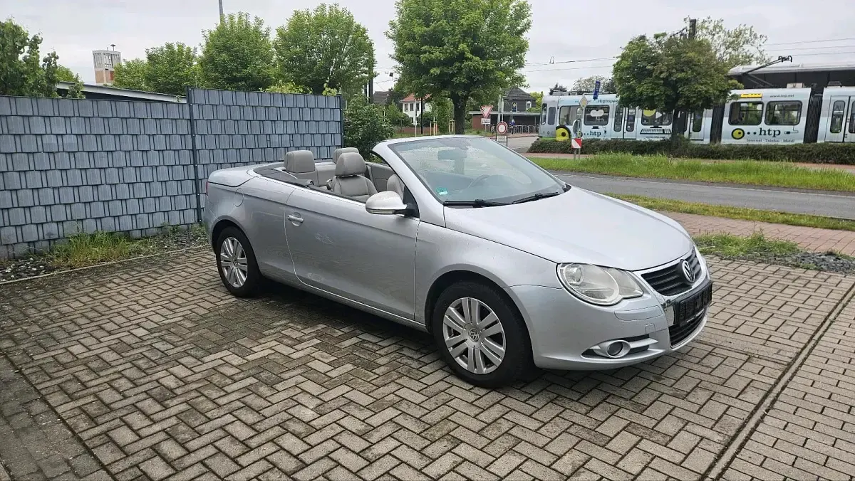 Brugt VW Eos 140 HK (102 kW) 2007 Sølv Cabriolet