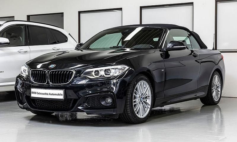 Schwarz Gebraucht 2016 BMW 225 M Sport Cabrio | 24.500 € (Fairer Preis) - Bild 1/4