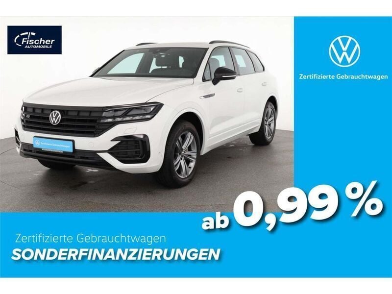 Weiss Gebraucht 2022 VW Touareg Style SUV | 49.980 € (Superpreis) - Bild 1/4