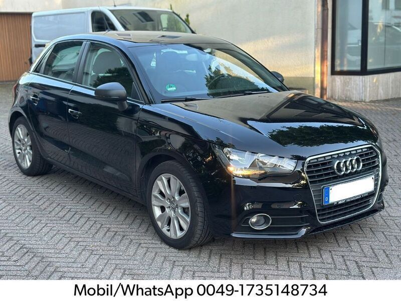 Schwarz Gebraucht 2012 Audi A1 Sportback Ambition Kleinwagen | 11.450 € (Fairer Preis) - Bild 1/4