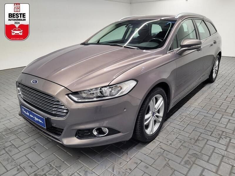 Braun (brisbanebraunmet.) Gebraucht 2015 Ford Mondeo Titanium Kombi | 11.980 € (Fairer Preis) - Bild 1/4