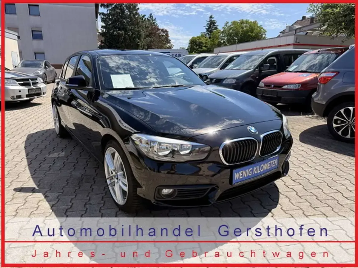 Gebraucht BMW 118 Advantage 136 PS (100 kW) 2016 Schwarz Kleinwagen