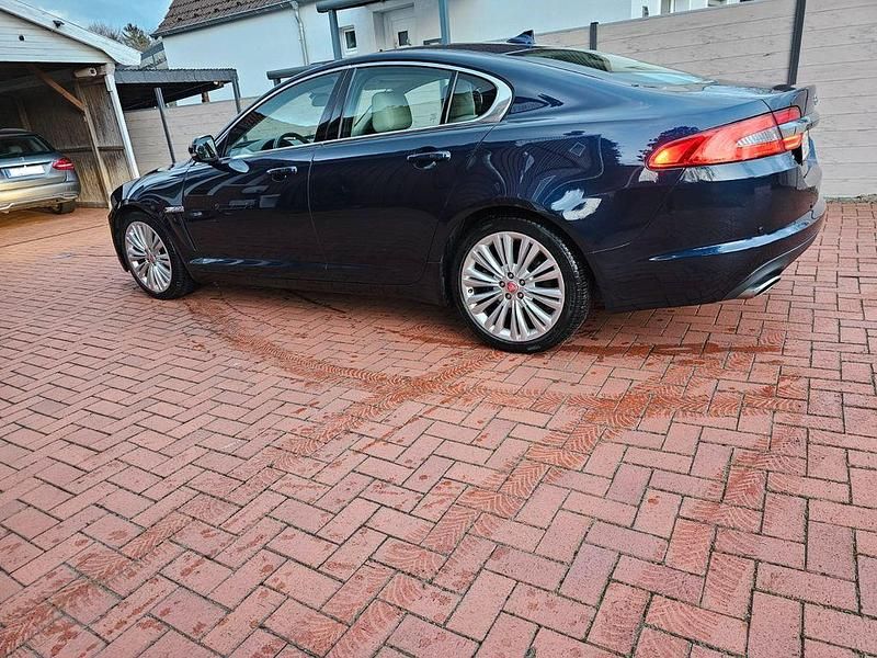 Gebraucht Jaguar XF 241 PS (177 kW) 2014 Blau Limousine