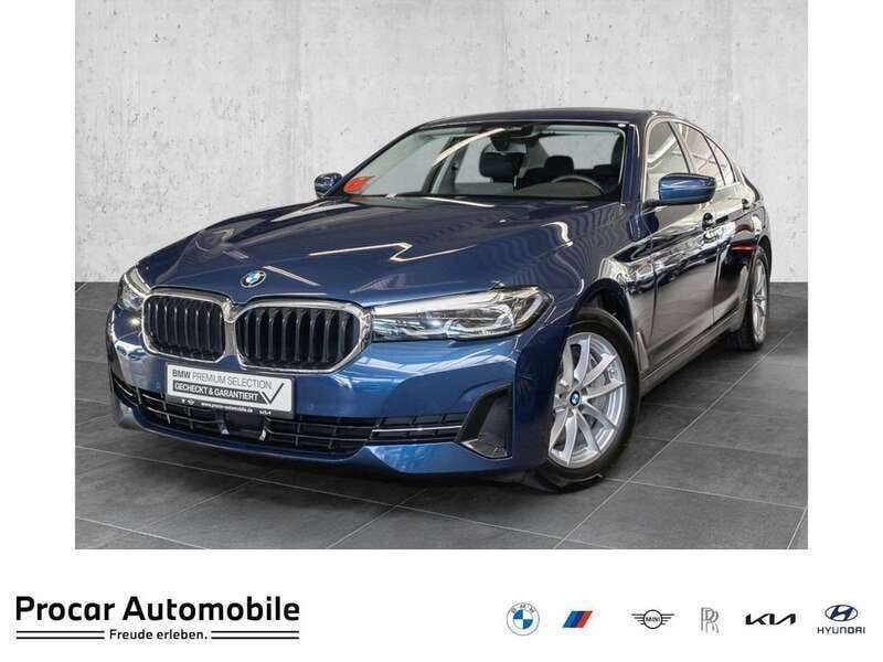 Blau Gebraucht 2022 BMW 530 Limousine | 35.990 € (Superpreis) - Bild 1/3
