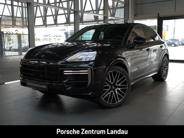 Chromitschwarzmetallic Gebraucht 2024 Porsche Cayenne Turbo E-Hybrid Coupe Coupé | 158.970 € (Superpreis) - Bild 1/4