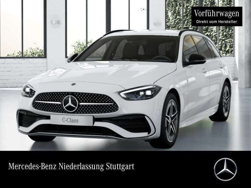 Polarweiß Gebraucht 2025 Mercedes C180 AMG Kombi | 44.990 € (Teuer) - Bild 1/4