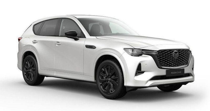 Rhodium white Neu 2025 Mazda CX-60 Homura-Line SUV | 50.290 € (Fairer Preis) - Bild 1/4