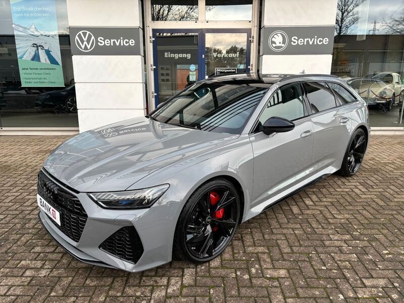 Grau Gebraucht 2023 Audi RS6 Sport Kombi | 129.950 € (Teuer) - Bild 1/4
