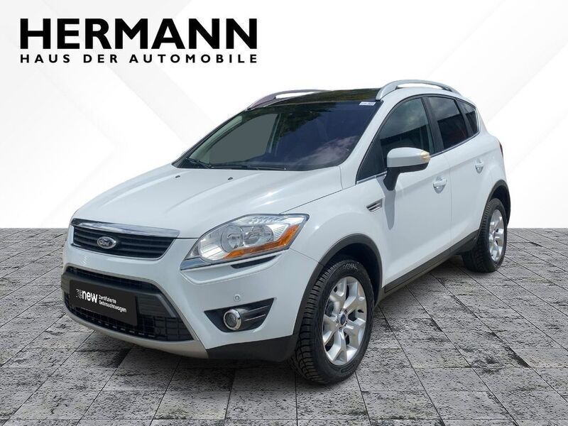 Frost weiss (weiß) Gebraucht 2012 Ford Kuga Champions Edition SUV | 7.999 € (Fairer Preis) - Bild 1/4