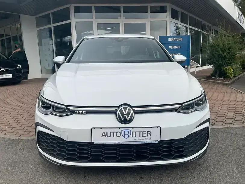 Gebraucht VW Golf VIII GTD 200 PS (147 kW) 2023 Pure white Limousine