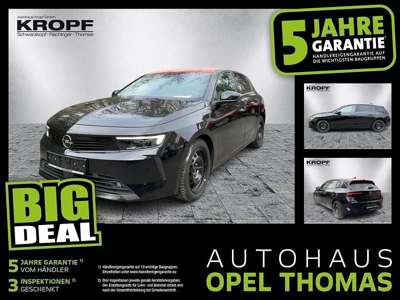 Gebraucht Opel Astra Elegance 110 PS (80 kW) 2023 Lackierung schwarz perla nera/ Limousine