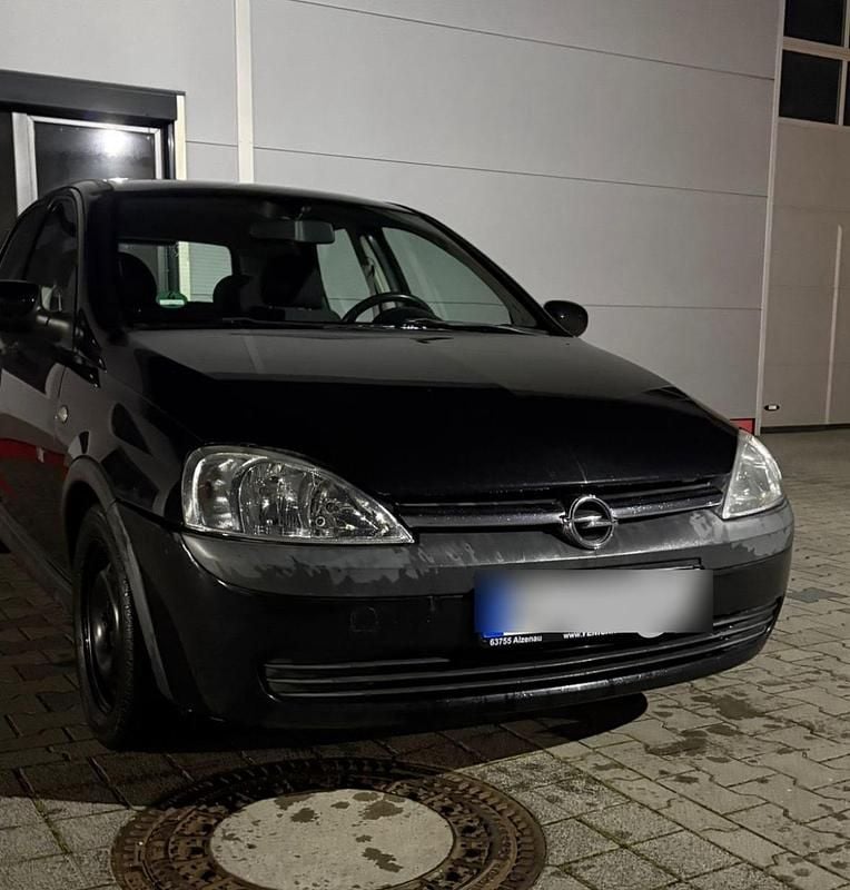 Schwarz Gebraucht 2003 Opel Corsa Kleinwagen | 2.500 € (Fairer Preis) - Bild 1/4