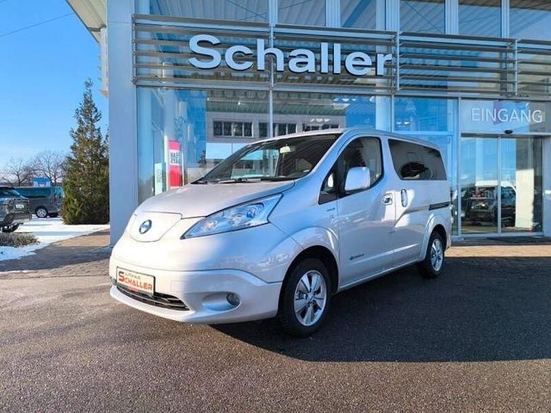 Silber Gebraucht 2021 Nissan e-NV200 Van / Kleinbus | 19.900 € (Teuer) - Bild 1/4