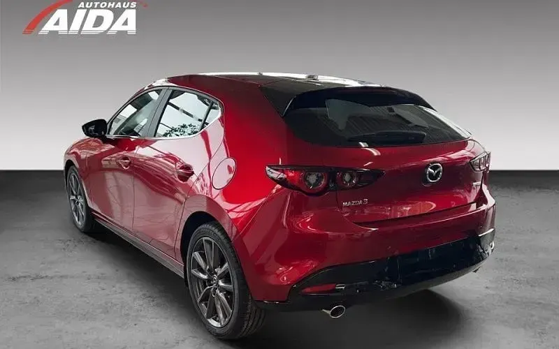 Neu Mazda 3 Prime-Line 186 PS (136 kW) 2026 Rot Limousine