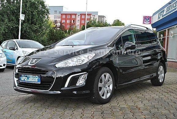 Schwarz metallic Gebraucht 2012 Peugeot 308 Active Kombi | 14.990 € - Bild 1/4