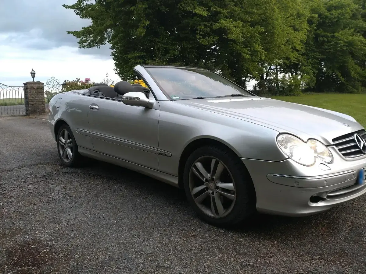 Gebraucht Mercedes CLK240 170 PS (125 kW) 2003 Silber Cabrio