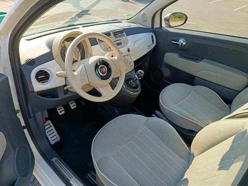 Gebraucht Fiat 500 101 PS (74 kW) 2008 Weiß Kleinwagen