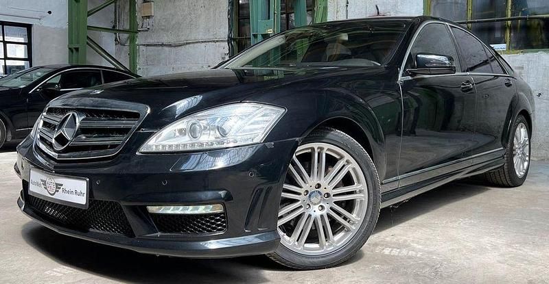Schwarz Gebraucht 2007 Mercedes S500 Sport Limousine | 19.971 € (Teuer) - Bild 1/4