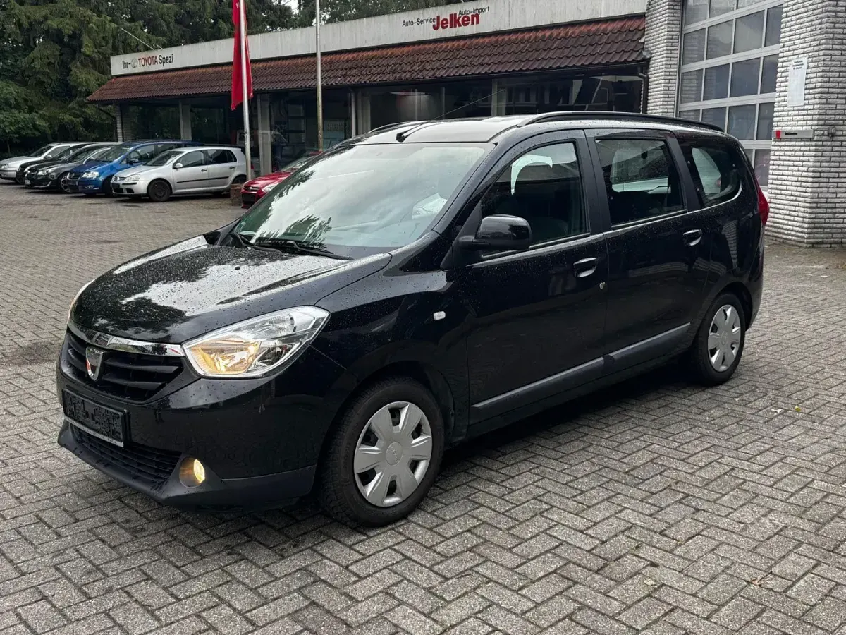 Gebraucht Dacia Lodgy Prestige 116 PS (85 kW) 2013 Schwarz Van / Kleinbus
