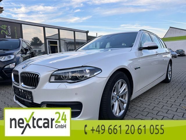 White metallic Gebraucht 2016 BMW 520 Performance Kombi | 18.990 € (Etwas zu teuer) - Bild 1/4