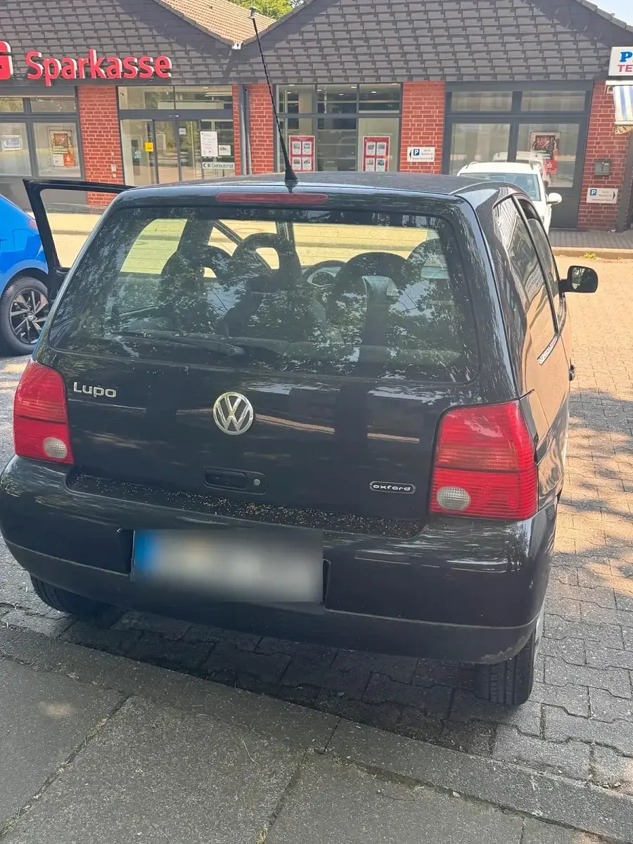 Gebraucht VW Lupo 50 PS (36 kW) 2002 Schwarz Kleinwagen