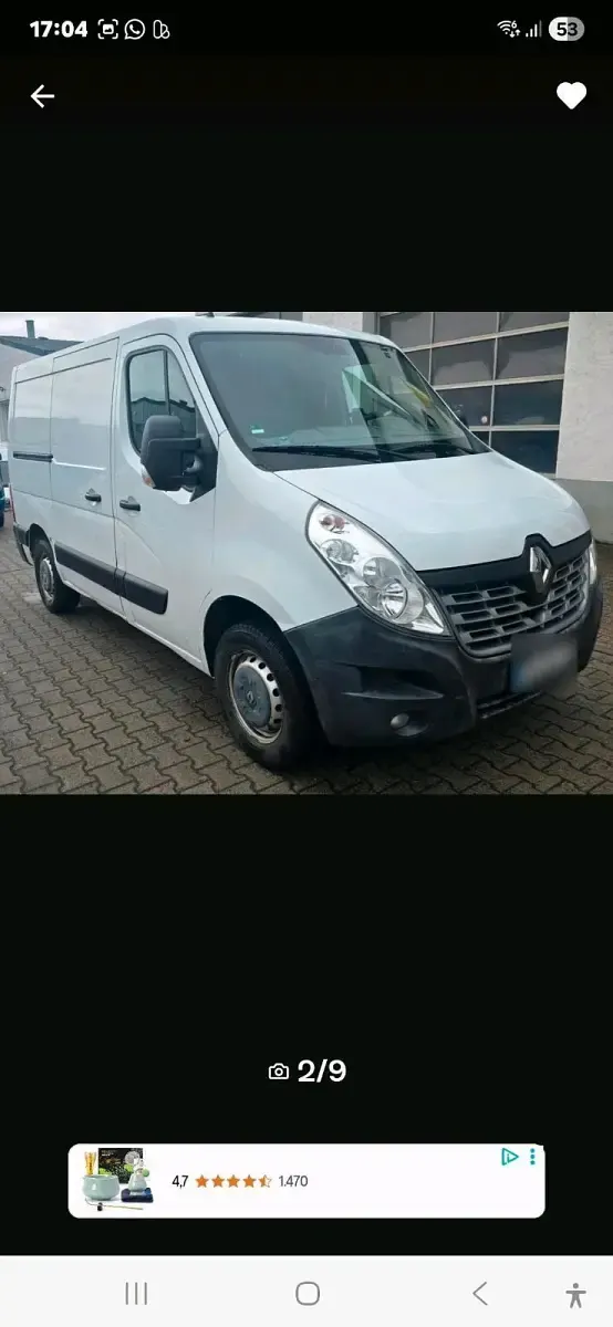 Gebraucht Renault Master 125 PS (91 kW) 2015 Weiß Van