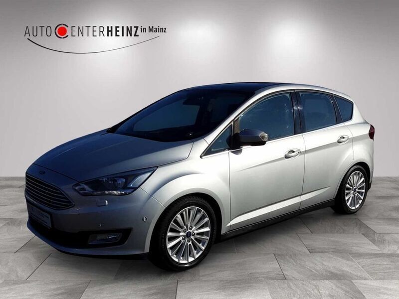 Polarsilber metallic Gebraucht 2015 Ford C-MAX Titanium Van / Kleinbus | 16.900 € (Teuer) - Bild 1/4
