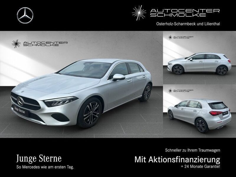 Iridiumsilber (metallic) Gebraucht 2023 Mercedes A200 Advanced Limousine | 28.699 € (Fairer Preis) - Bild 1/4