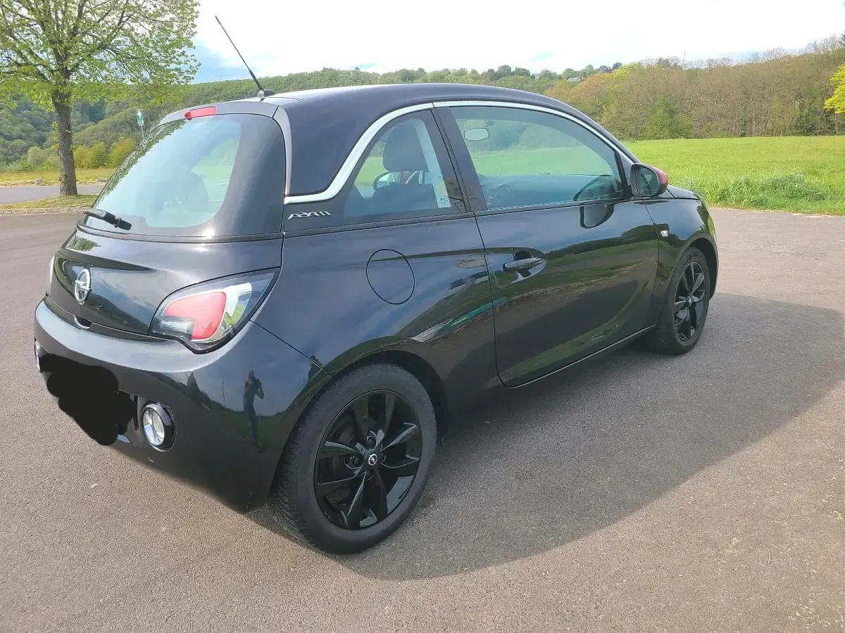 Gebraucht Opel Adam Glam 69 PS (50 kW) 2016 Schwarz Kleinwagen