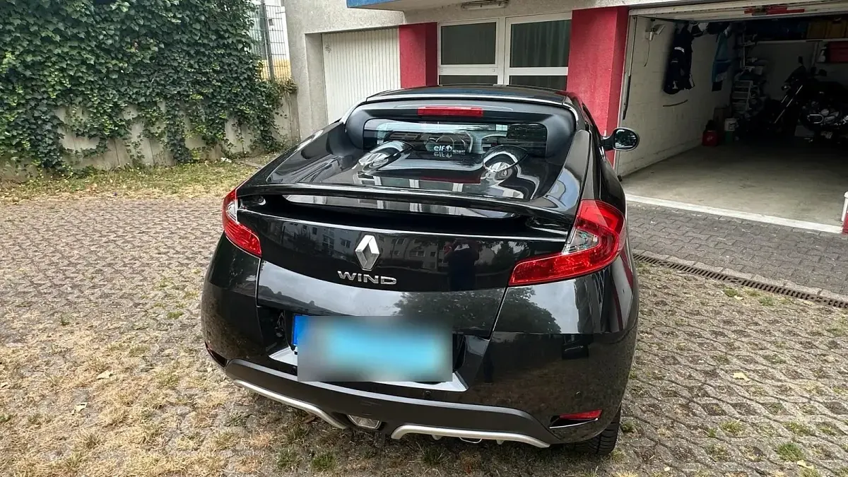 Gebraucht Renault Wind Night&Day 102 PS (75 kW) 2011 Schwarz Cabrio