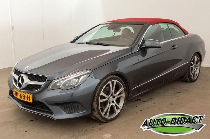 Usata Mercedes E350 252 CV (185 kW) 2015 Grigio Cabrio