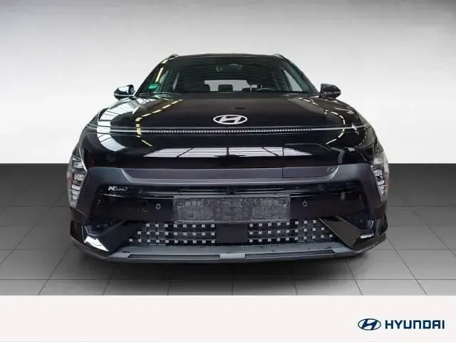 Gebraucht Hyundai Kona N Line 160 kW (218 PS) 2024 Schwarz SUV