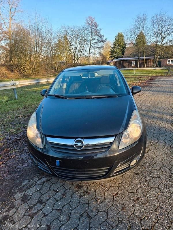 Gebraucht Opel Corsa Edition 86 PS (63 kW) 2010 Schwarz Kleinwagen
