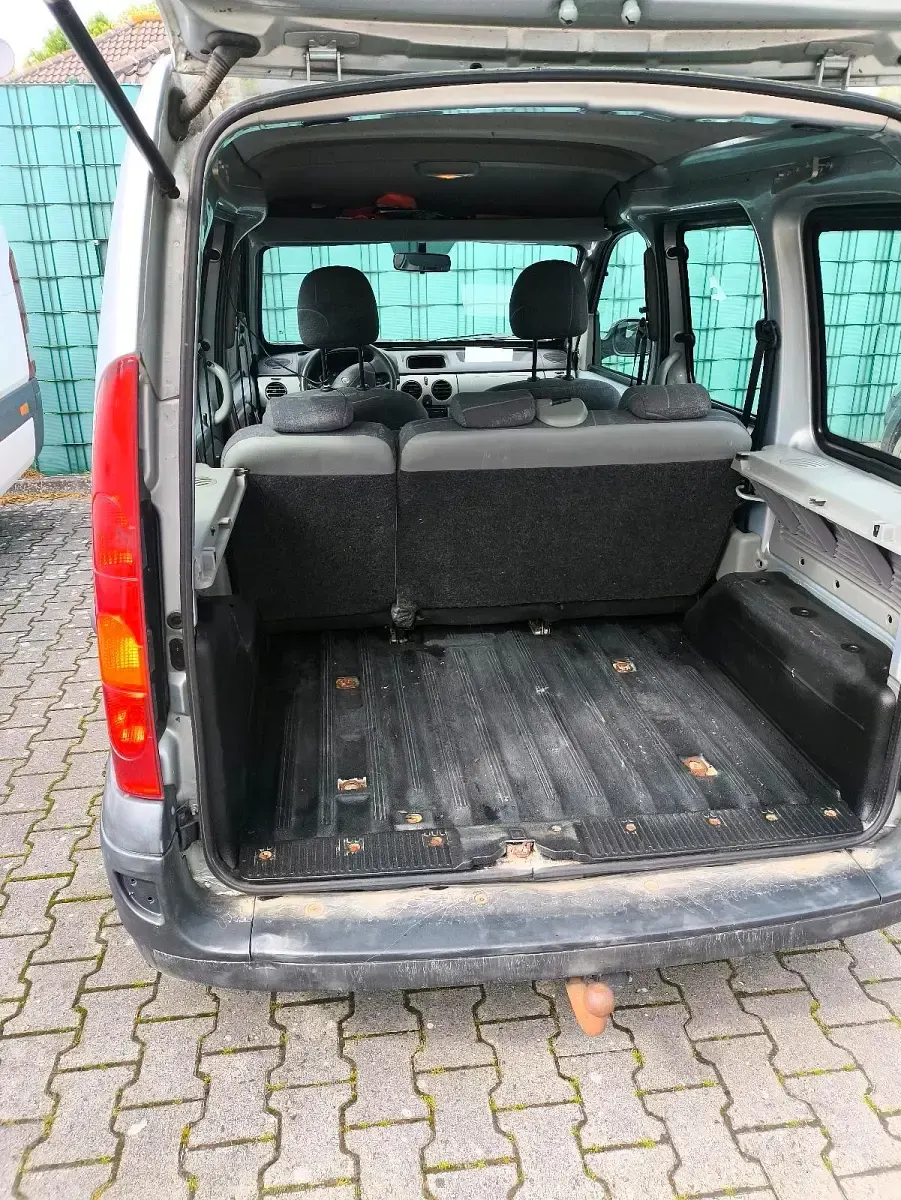 Gebraucht Renault Kangoo 75 PS (55 kW) 2003 Silber Van / Kleinbus