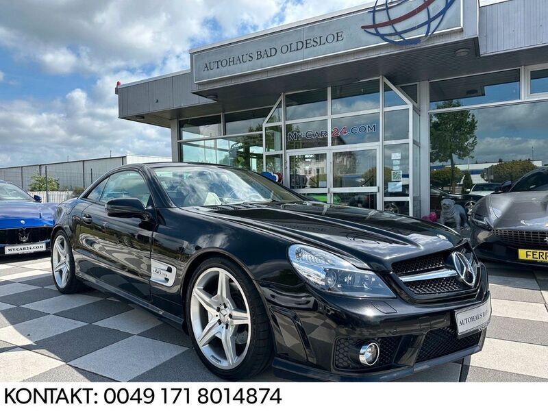 Schwarz Gebraucht 2007 Mercedes SL500 AMG Cabrio | 28.888 € (Fairer Preis) - Bild 1/4