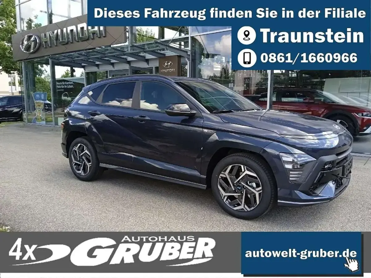 Neu Hyundai Kona N Line 150 PS (110 kW) 2026 Denim blue SUV