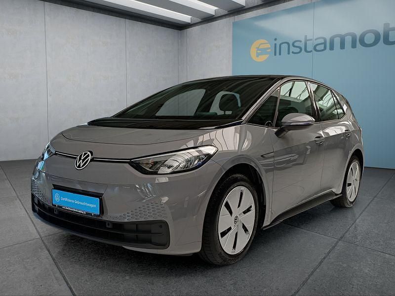 Grau Gebraucht 2021 VW ID.3 Pure Kleinwagen | 19.149 € (Fairer Preis) - Bild 1/4