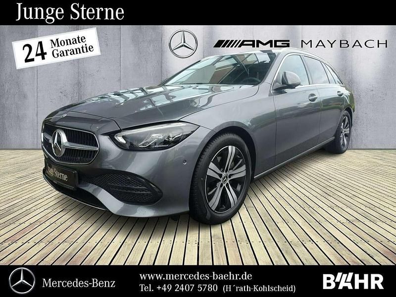 Lack selenitgrau Gebraucht 2024 Mercedes C180 Avantgarde Kombi | 33.950 € (Guter Preis) - Bild 1/4
