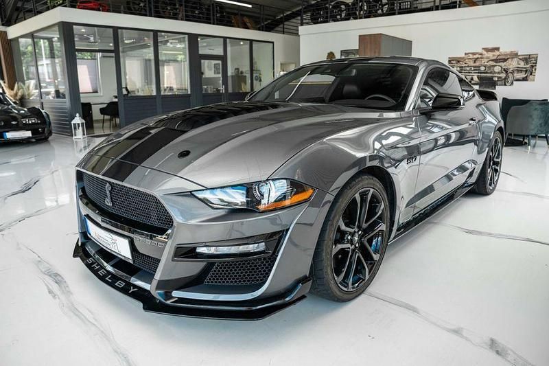 Grau Gebraucht 2022 Ford Mustang GT Premium Coupé | 41.980 € (Superpreis) - Bild 1/4
