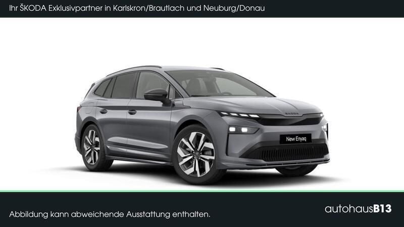 Graphitegrau metallic Neu 2025 Skoda Enyaq iV SportLine SUV | 46.990 € (Superpreis) - Bild 1/4