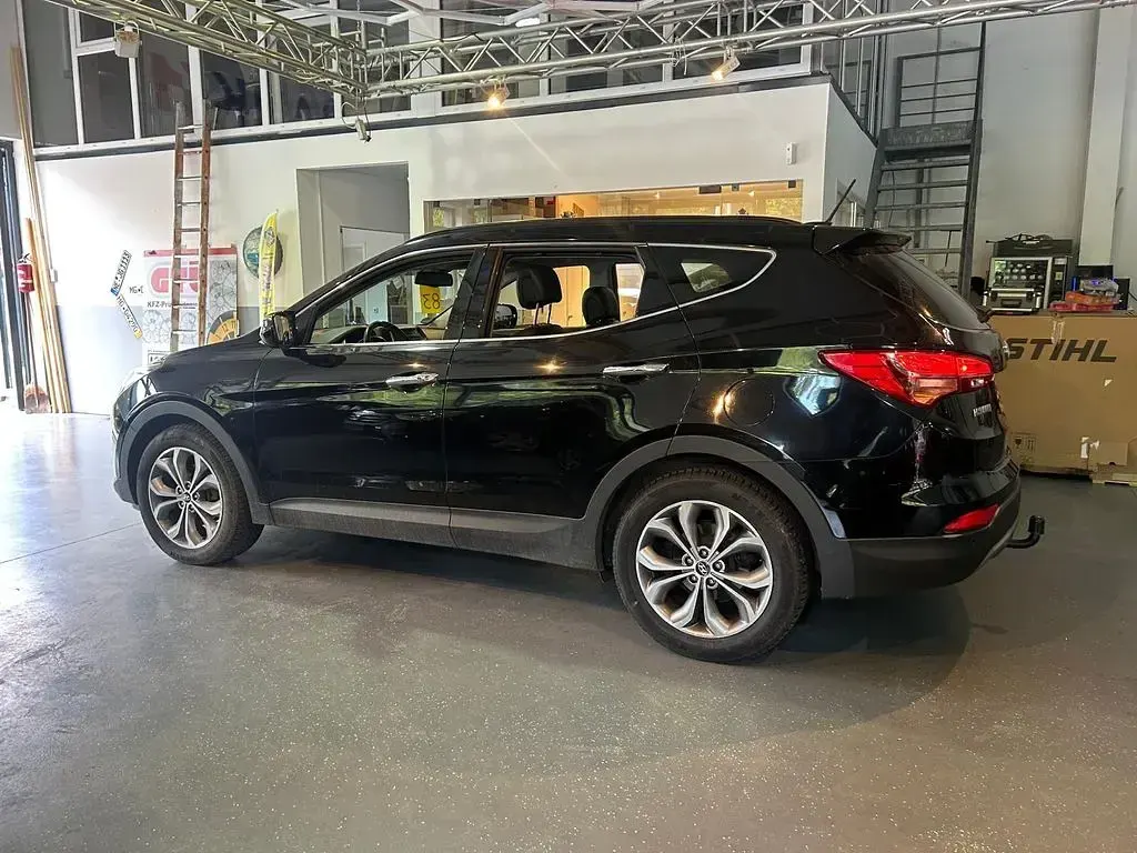 Gebraucht Hyundai Santa Fe Premium 197 PS (144 kW) 2012 Schwarz SUV