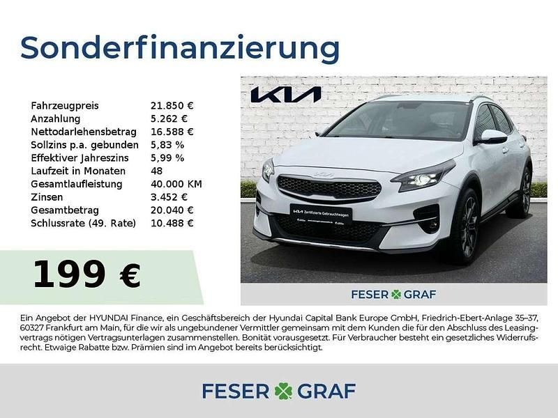 Weiß Gebraucht 2022 Kia XCeed Spirit SUV | 21.850 € (Fairer Preis) - Bild 1/4