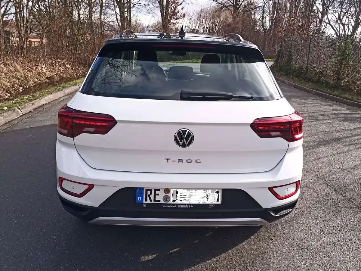 Gebraucht VW T-Roc Life 150 PS (110 kW) 2022 Weiß SUV