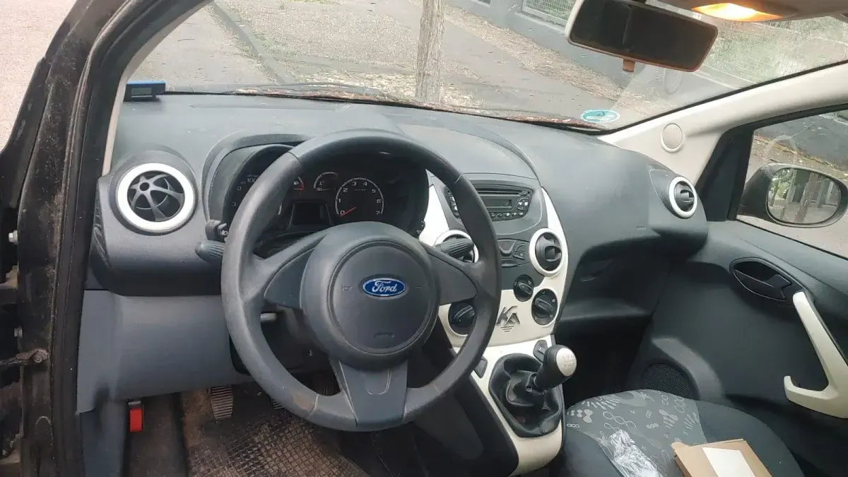 Gebraucht Ford Ka 69 PS (50 kW) 2009 Schwarz Kleinwagen
