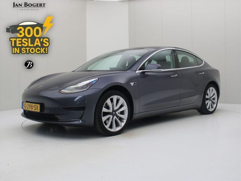 Grau Gebraucht 2019 Tesla Model 3 Standard Range Limousine | 18.700 € (Fairer Preis) - Bild 1/4