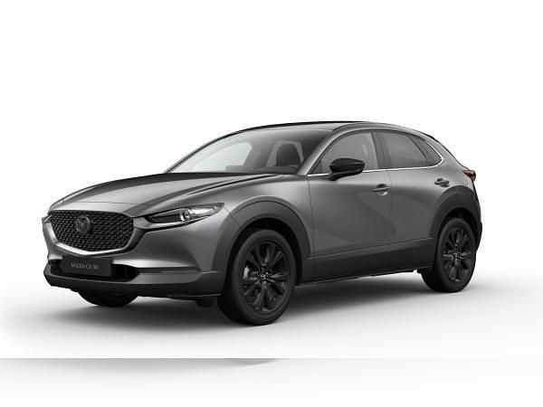 Grau (machine grey) Neu 2025 Mazda CX-30 Homura-Line SUV | 26.810 € - Bild 1/4