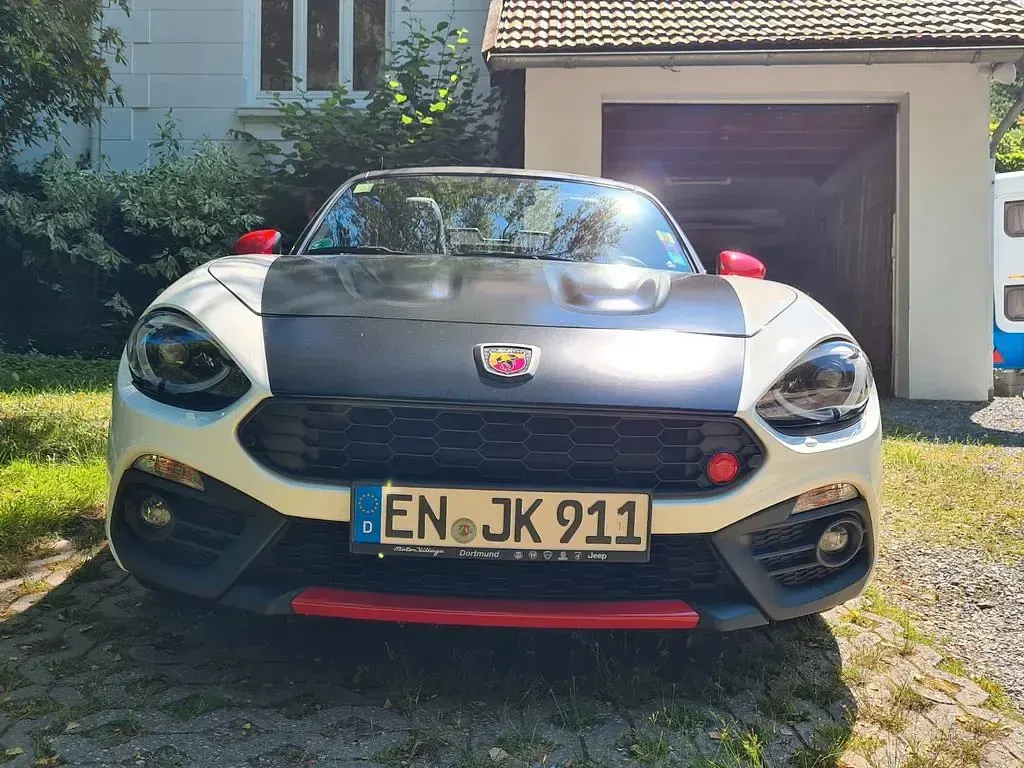 Gebraucht Abarth 124 Spider 170 PS (125 kW) 2019 Weiß Cabrio