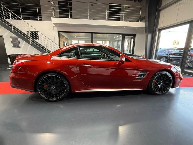 Gebraucht Mercedes SL63 AMG AMG 585 PS (430 kW) 2017 Rot Cabrio