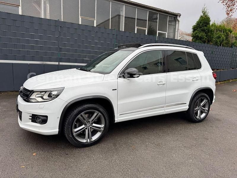 Weiß Gebraucht 2014 VW Tiguan R-line SUV | 13.950 € (Etwas zu teuer) - Bild 1/4