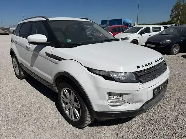 Gebraucht Land Rover Range Rover evoque Pure 150 PS (110 kW) 2012 Weiß SUV